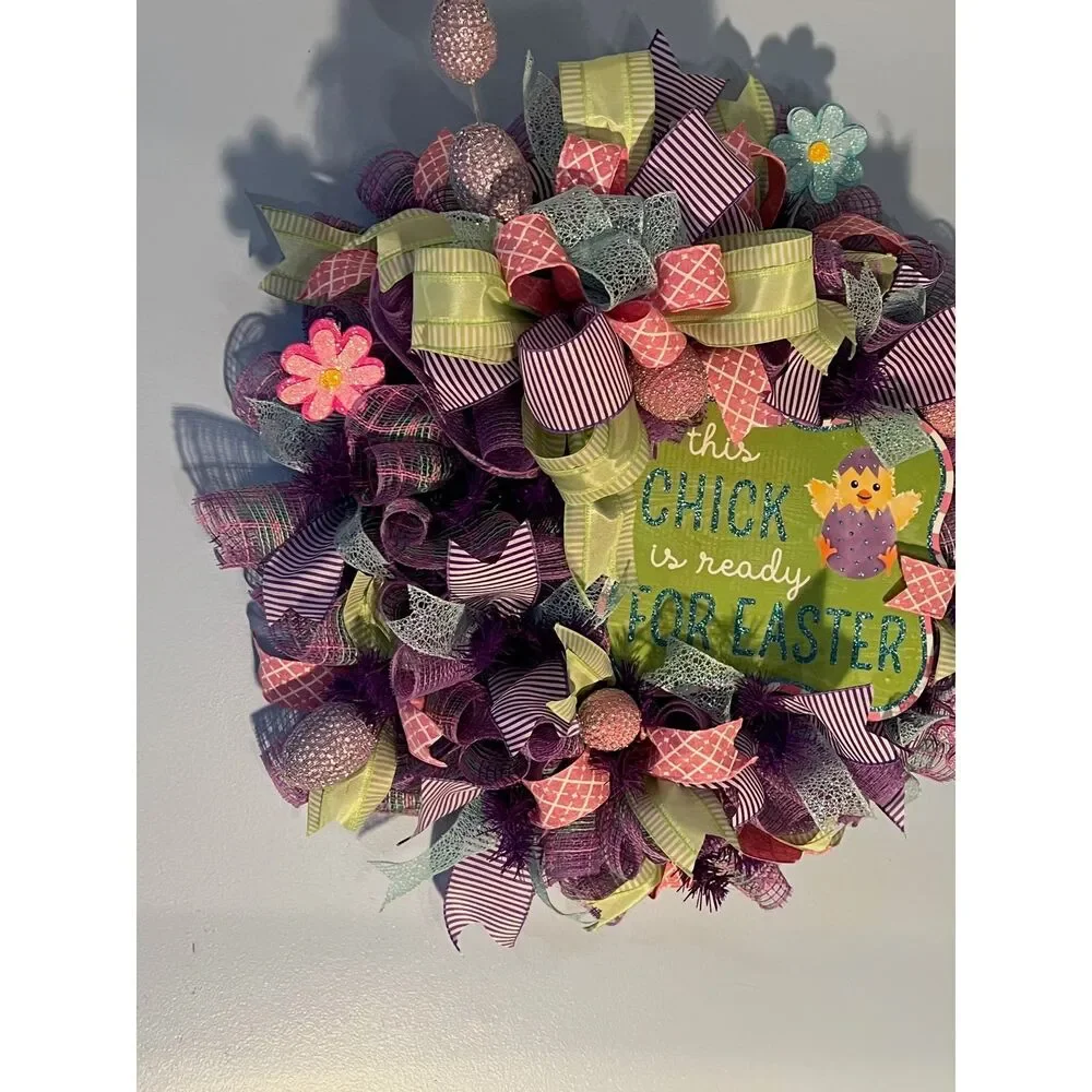 Easter Door Wreath